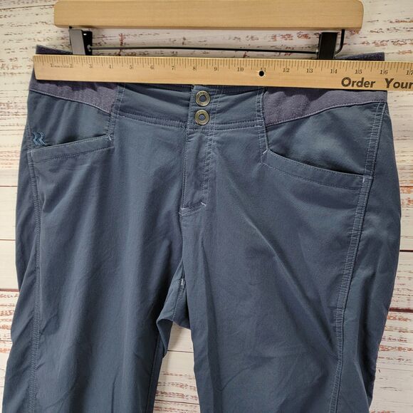 Royal Robbins Womens Size 8 Navy Blue Stretch Capri Cropped Jammers Pants - Picture 7 of 11